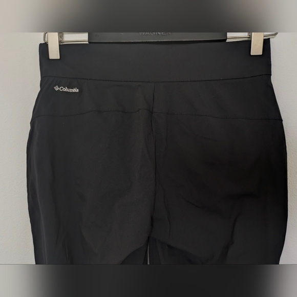 Columbia Omni-Shield Ankle Skinny Stretchy Pants Womens S/P Black Mid Rise - Picture 6 of 11
